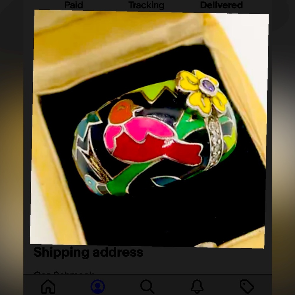 BELLE ETIOLE sterling silver ring